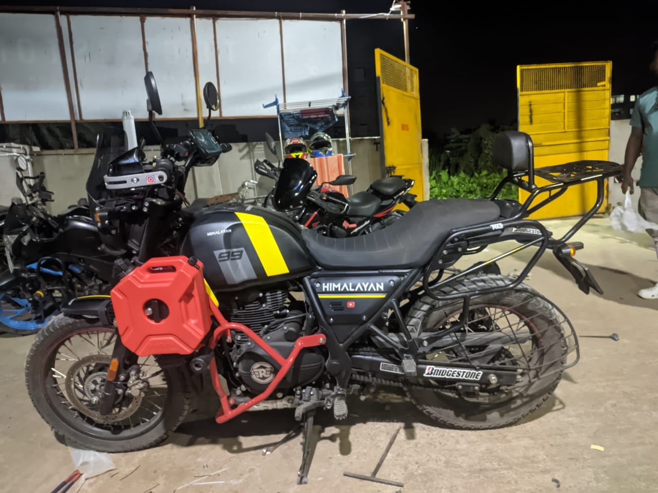 Extra Fuel Holder - Royal Enfield