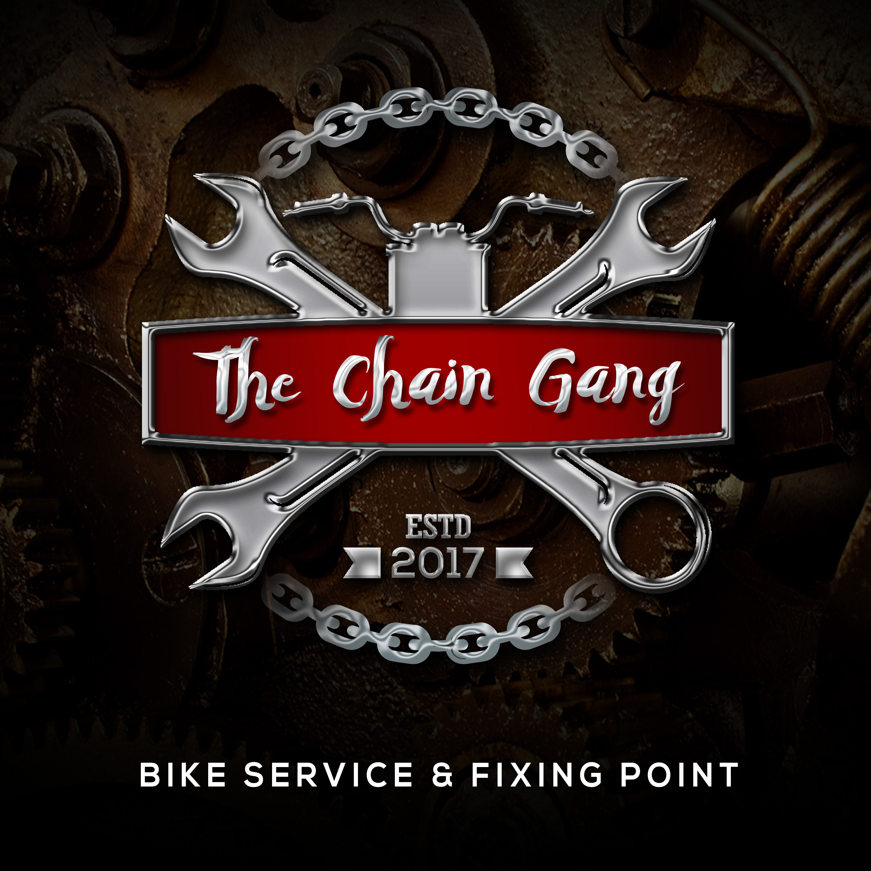 T.C.G. Customs - The Chain Gang Logo